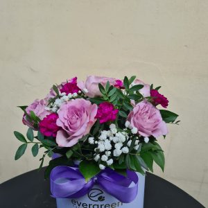 Aranžmani u kutiji – Flower Box – 015