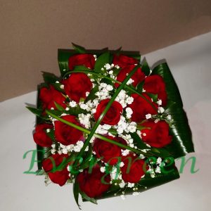 Bidermajer – 108 – Bidermajer od crvenih ruza