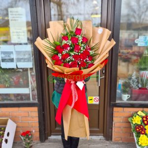 XXL Buketi – 074 – Buket crvenih ruza