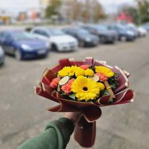 Novogodišnji aranžmani – 034 – Novogodisnji cvetni aranzman